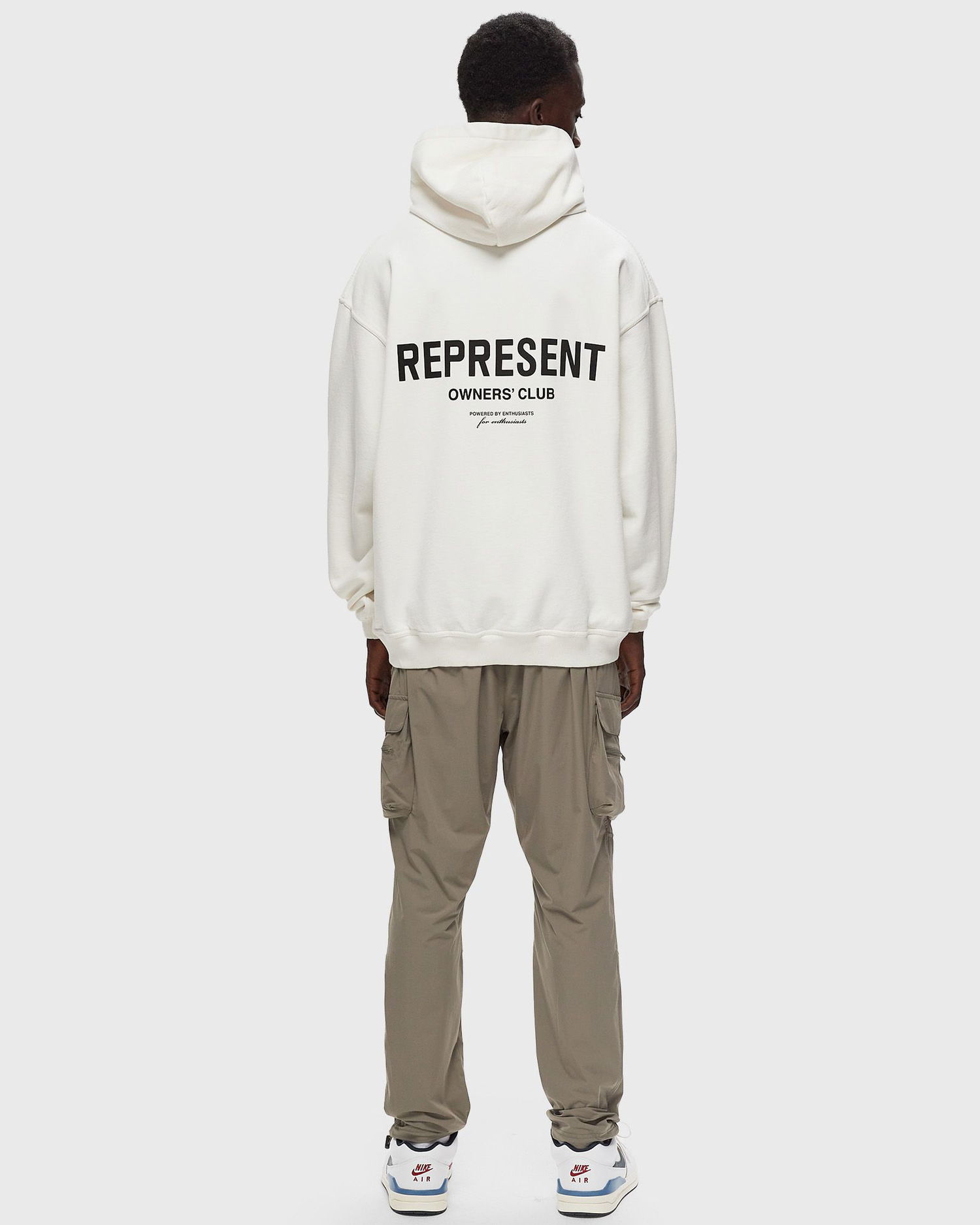 Mikina Represent Clo REPRESENT OWNERS CLUB HOODIE Biela | OCM41113-072, 1