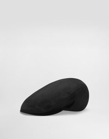 Šiltovka Dolce & Gabbana Dolce & Gabbana Cotton Drill Flat Cap Čierna | GH587ZFU611N0000, 0