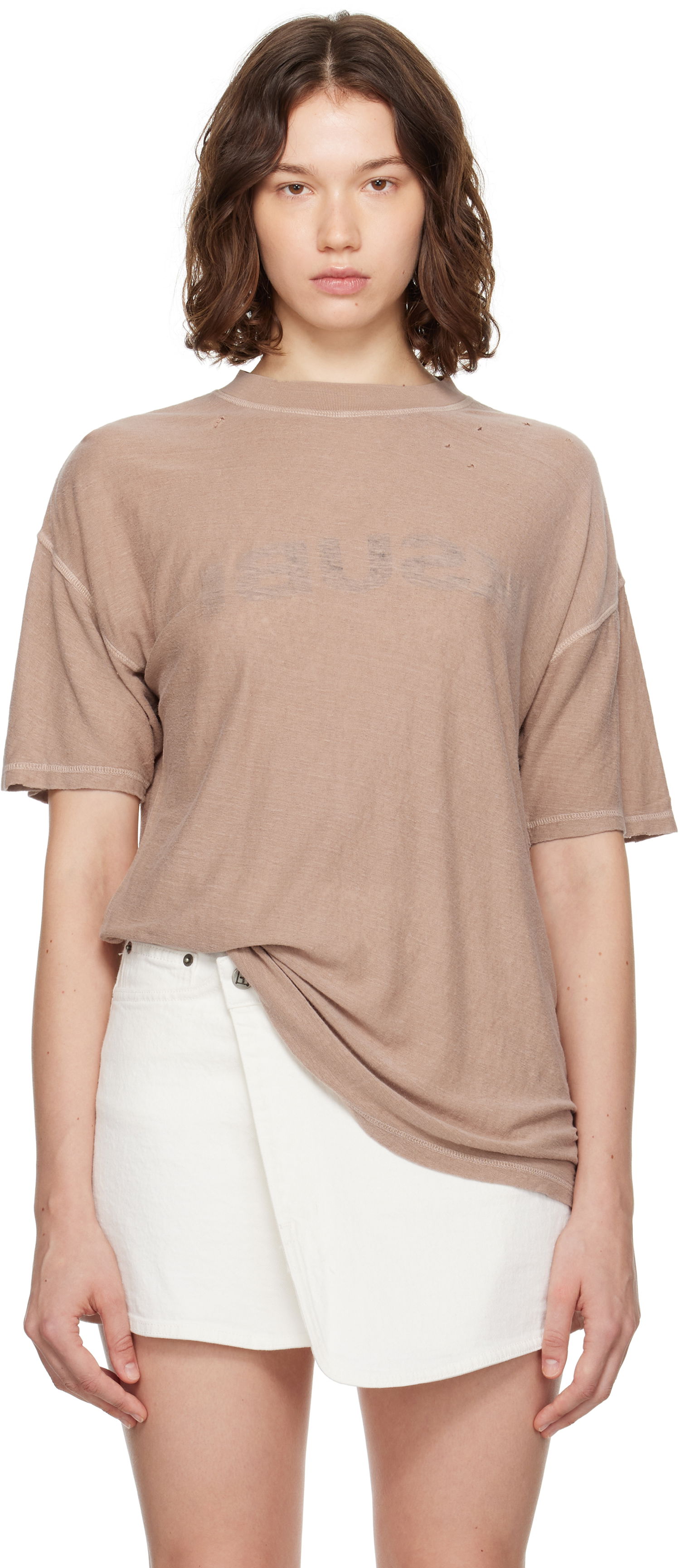 Tričko Ksubi Ksubi Reverse It Oh G S/S T-Shirt Hnedá | WPF25TE022, 0