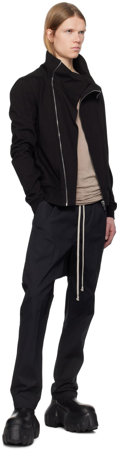 Nohavice Rick Owens Rick Owens Hollywood Heavy Drawstring Trousers Čierna | RU01E5380 TE, 3