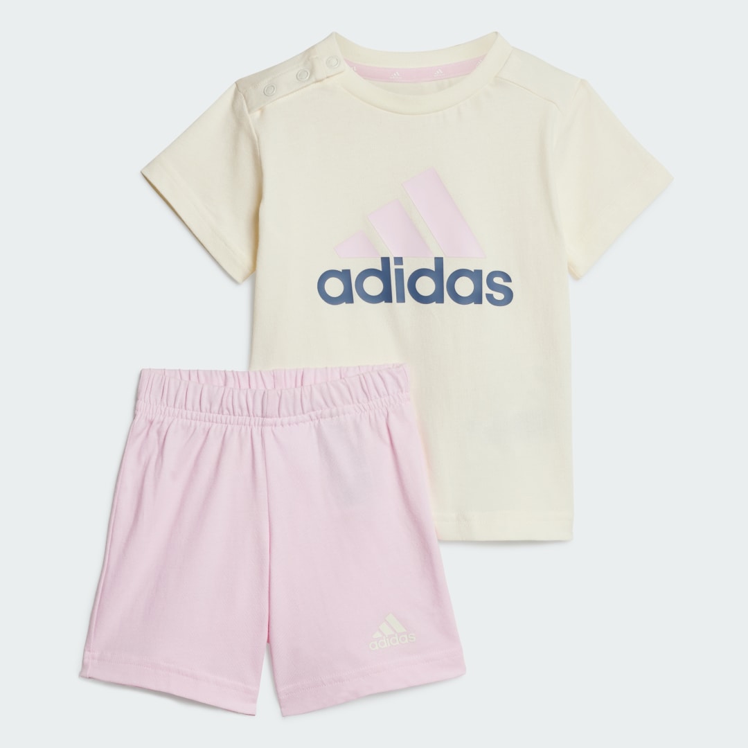 Súprava adidas Performance Essentials Organic Cotton T-shirt and Shorts Set Žltá | IS2513, 0
