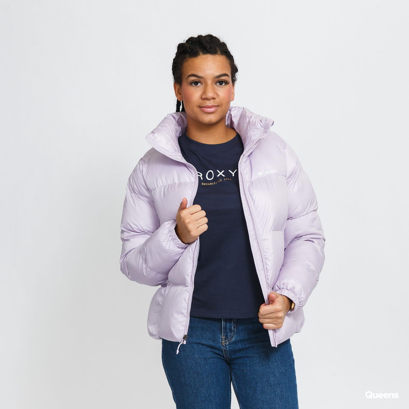 Prešívaná bunda Columbia Puffect Jacket Fialová | 1864781584, 0