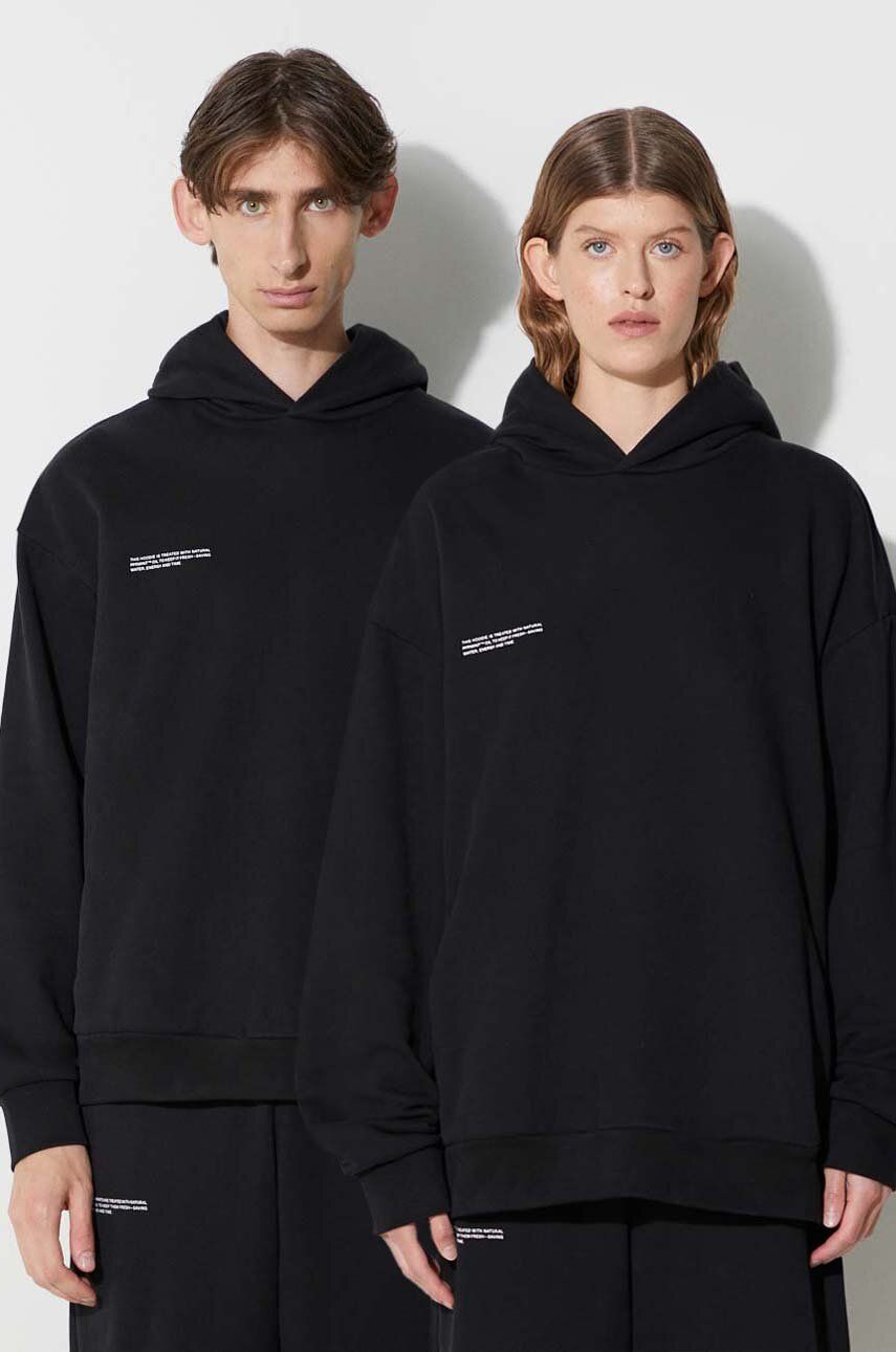 Mikina PANGAIA Pangaia Hoodie with Print Čierna | 10000180, 0