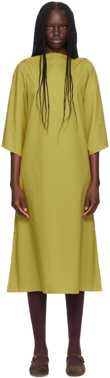 Šaty Baserange Midi Dress Zelené | DRNE-CP-AU24, 0