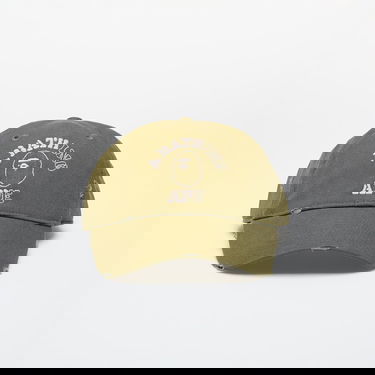 Šiltovka BAPE A BATHING APE Worn Out College Cap Olive Drab Zelené | 001CPK801304M OLD, 0