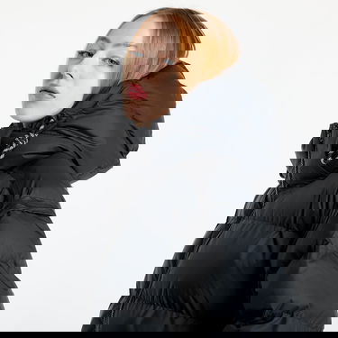 Prešívaná bunda adidas Performance Stella McCartney x Long Puffer Jacket Čierna | IX3081, 3