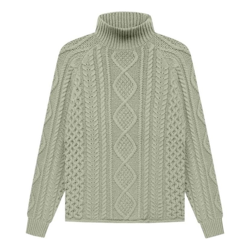 Sveter Fear of God Essentials Knit Turtleneck Zelené | FOG-SS22-43