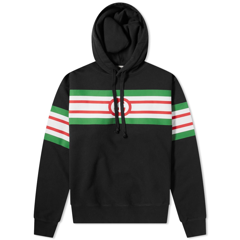 Mikina Gucci Gucci Band Logo Hoodie Čierna | 646953-XJDAH-1082, 0