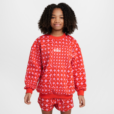 Sveter Nike Sportswear Club Fleece Crewneck Sweatshirt Ružová | HF8209-633, 4