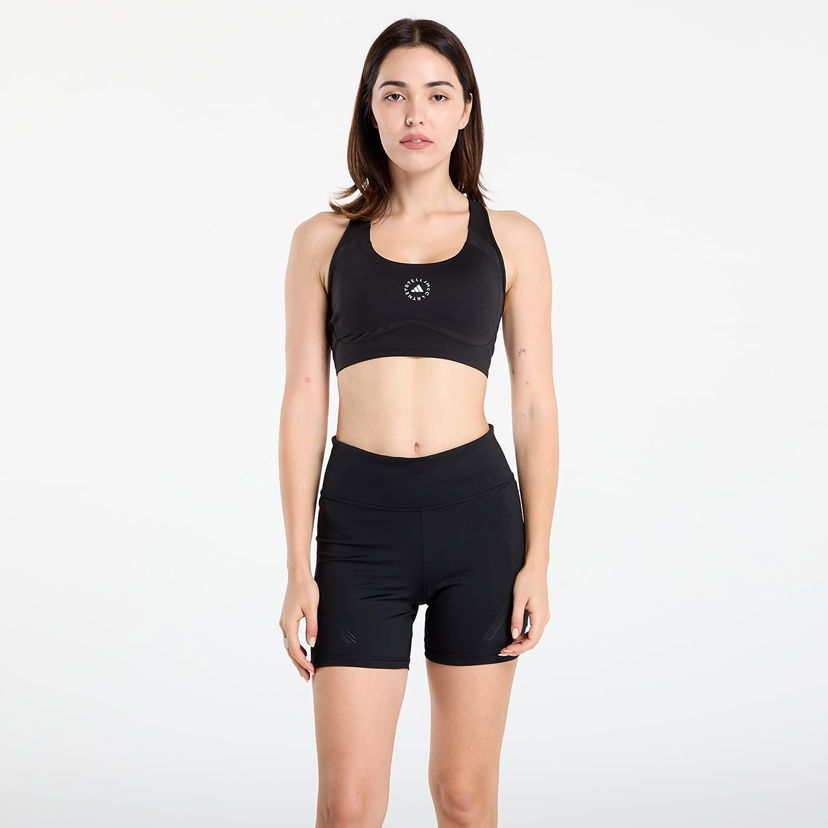 Podprsenka adidas Performance Stella McCartney x Power Impact Training Bra Medium Support Black Čierna | JW4539