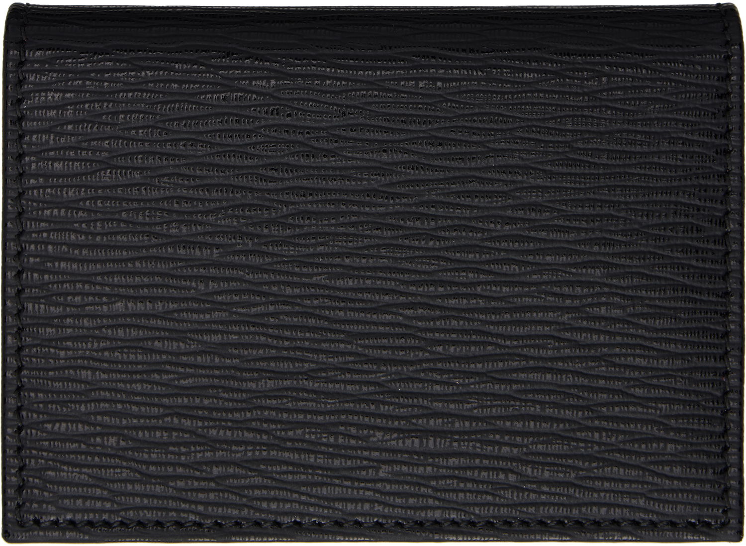 Peňaženka FERRAGAMO Salvatore Ferragamo Gancini Card Holder Čierna | 685948, 1