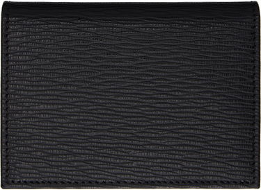 Peňaženka FERRAGAMO Salvatore Ferragamo Gancini Card Holder Čierna | 685948, 1