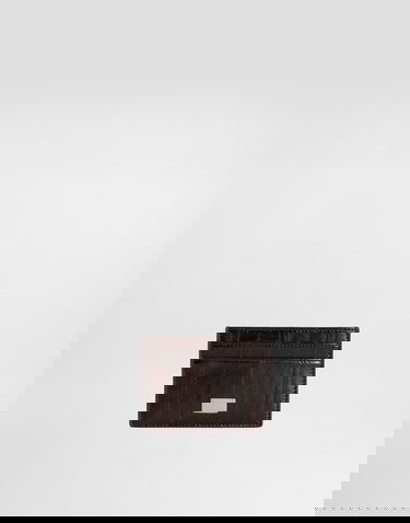 Peňaženka Dolce & Gabbana Eel Leather Card Holder Onesize Hnedá | BP0330A8A5381300, 0