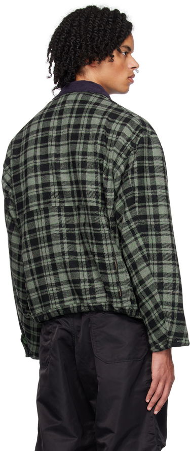 Bunda BEAMS BEAMS PLUS Fishing Plaid Jacket Zelené | 38180377791, 2