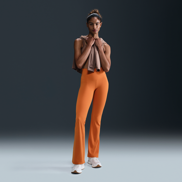Legíny Nike Nike Zenvy High-Waisted Flare Leggings Oranžová | FV7921-815, 1