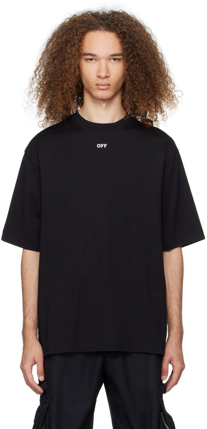 Tričko Off-White Black Arrow Emb Skate T-Shirt Čierna | OMAA120S24JER0041001