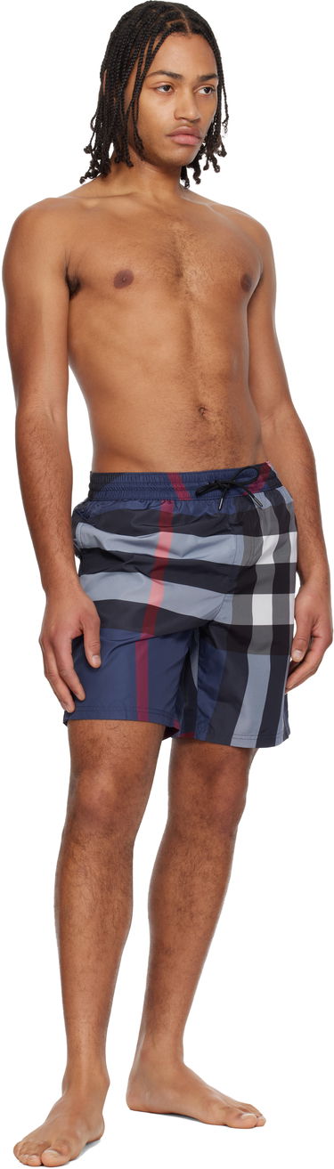 Plavky Burberry Check Swim Shorts Rôznofarebný | 8113847, 3
