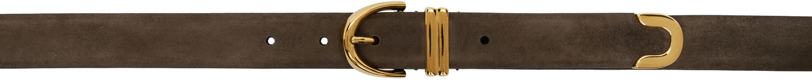 Khaite Bambi Suede Belt