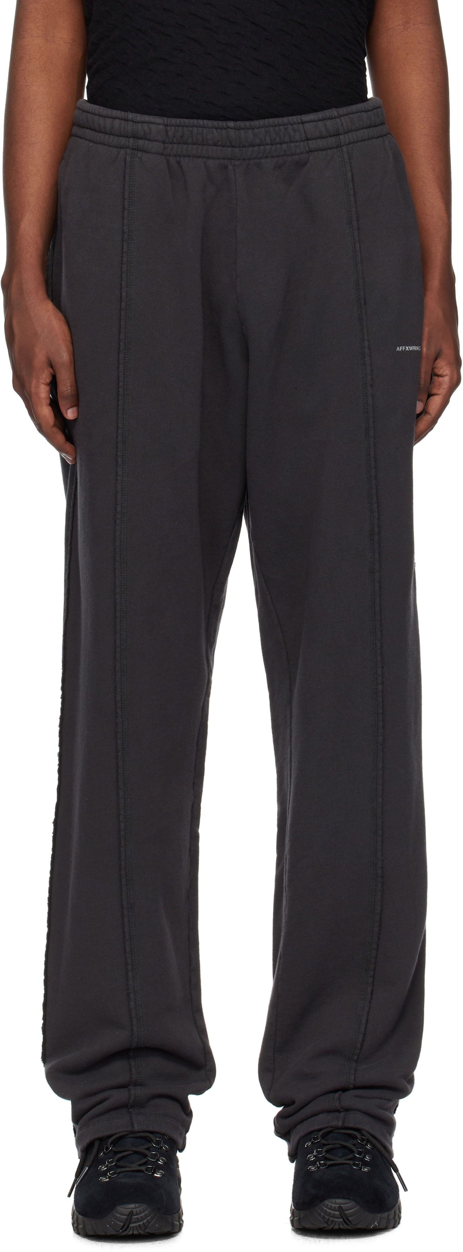 Tepláky AFFXWRKS Jogger Sweatpants Šedá | FW24TR08SENSEEXC, 0