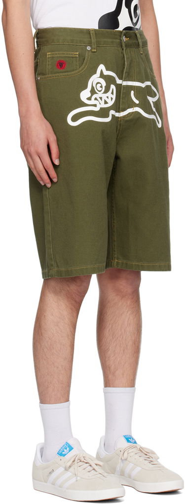 Šortky BBC IceCream ICECREAM Running Dog Denim Shorts Modrá | ICD003, 4