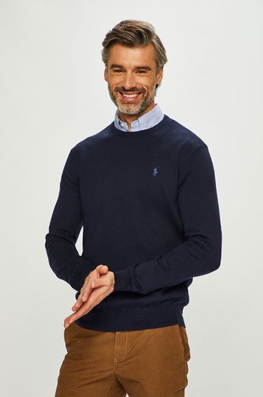 Mikina Polo by Ralph Lauren Core Regular Fit Sweater Navy | 710684957001, 0