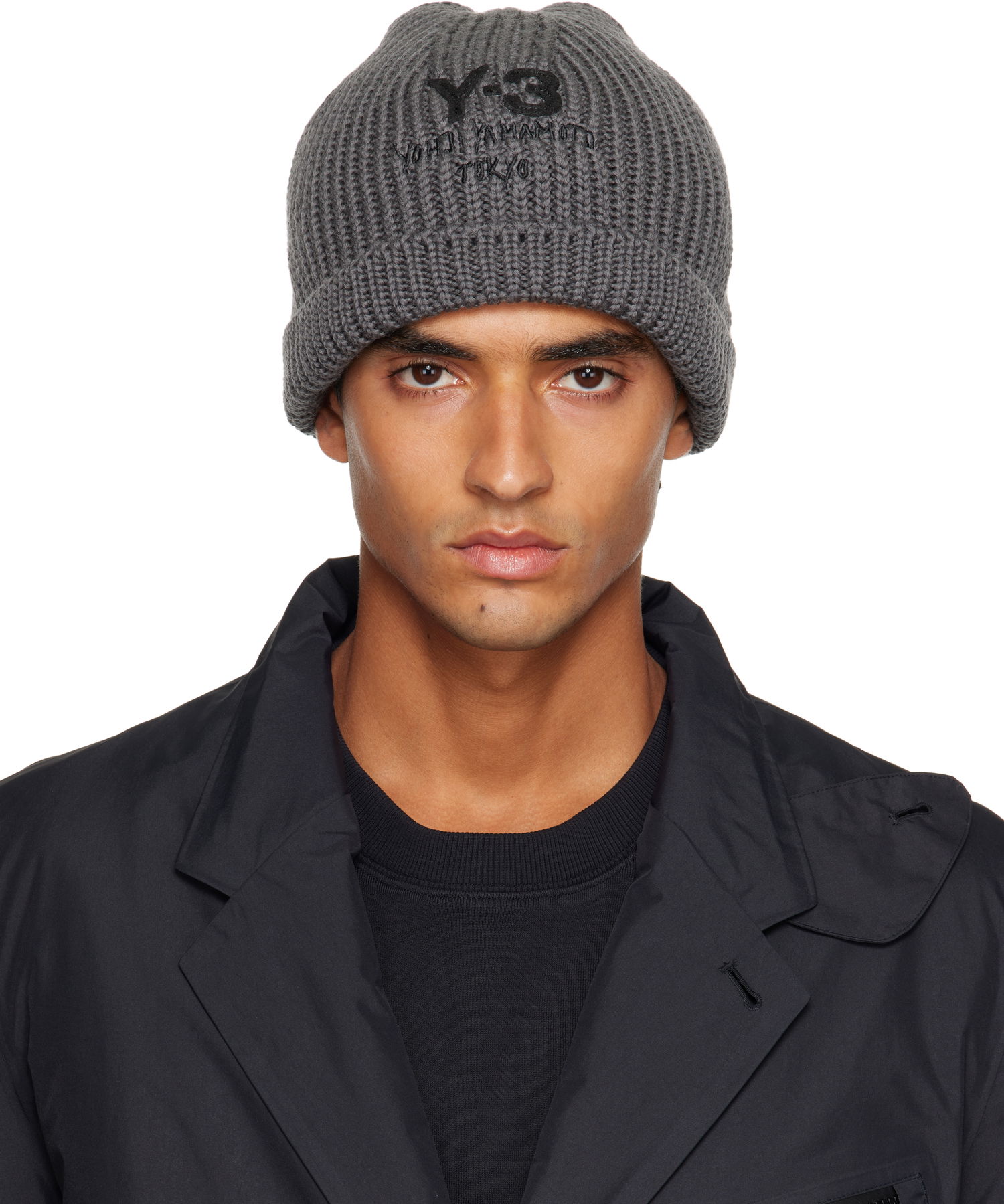 Kulicha Y-3 Y-3 Chunky Knit Beanie Šedá | JX8309, 0