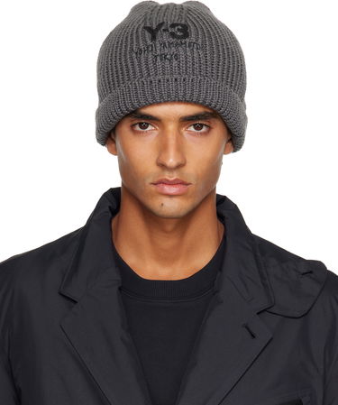 Kulicha Y-3 Y-3 Chunky Knit Beanie Šedá | JX8309, 0