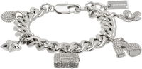 Marc Jacobs The Pave Mini Icon Charm Bracelet