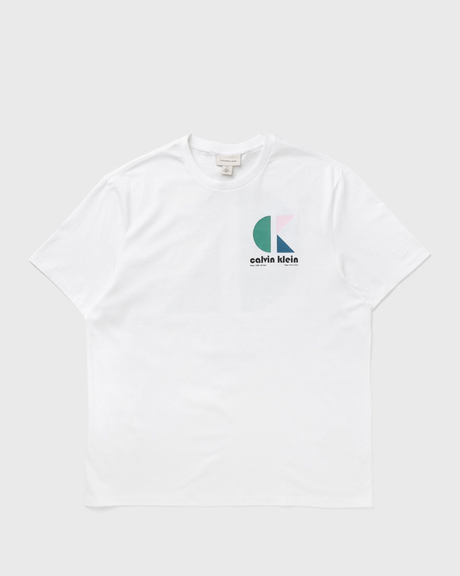 Tričko CALVIN KLEIN Calvin Klein Jeans Graphic T-Shirt Biela | LV04RC827GYAA, 1
