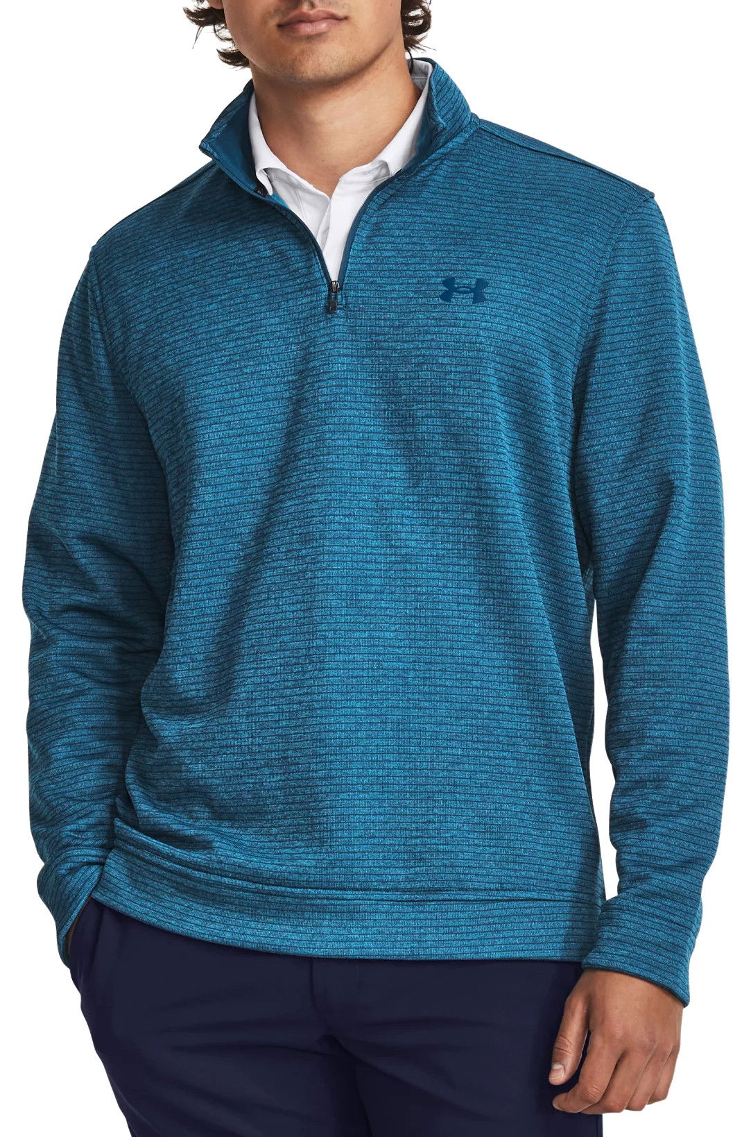 Mikina Under Armour Storm SweaterFleece ¼ Zip Tyrkysová | 1373674-426, 0