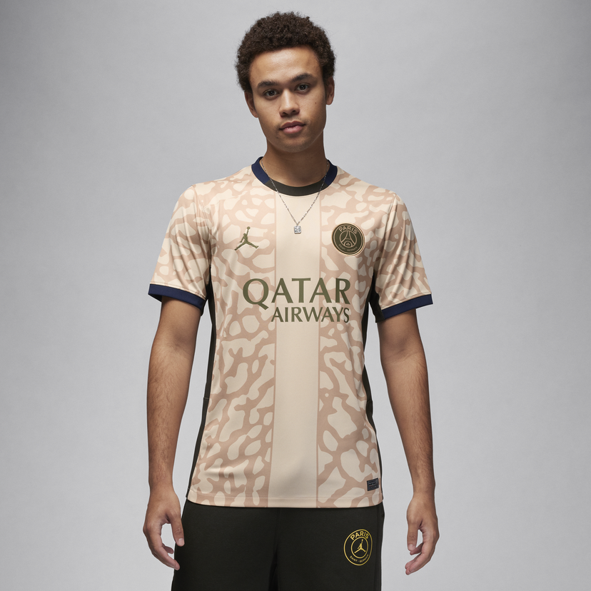 Dres Nike Jordan Dri-FIT Paris Saint-Germain Stadium 2023/24 Béžová | FD6504-201