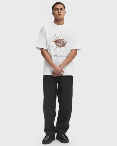 Tričko Butter Goods Sunflower Print Graphic T-Shirt Biela | P20136, 1