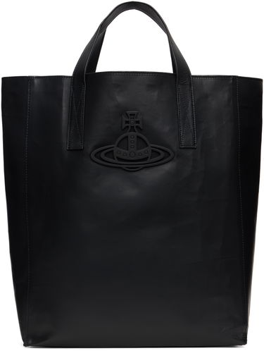 Tote bag Vivienne Westwood Vivienne Westwood Sarah Medium Leather Tote Čierna | 4D02000BU-L00AN-, 0
