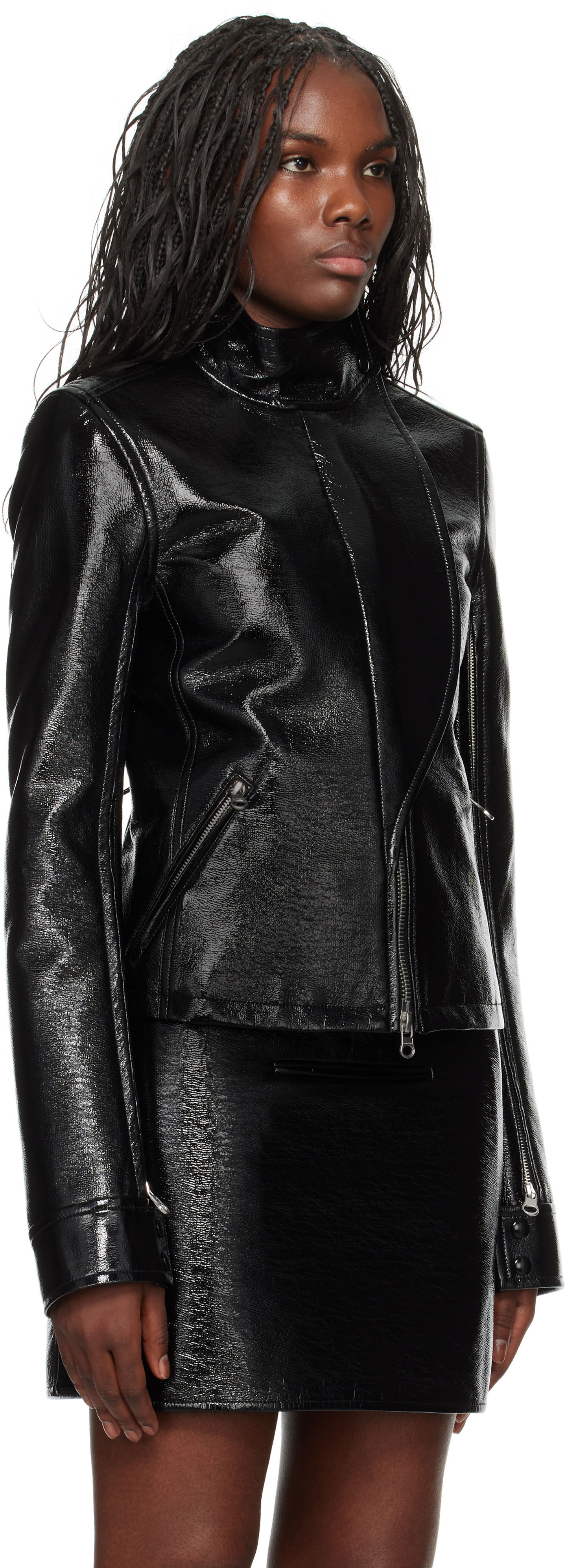 Vinyl Motorcycle Jacket
