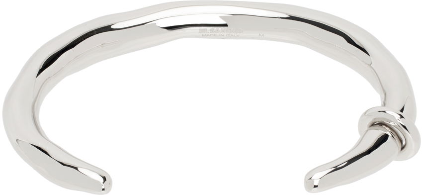 Náramok Jil Sander Cuff Bracelet Šedá | J30UY0017_P4877, 1