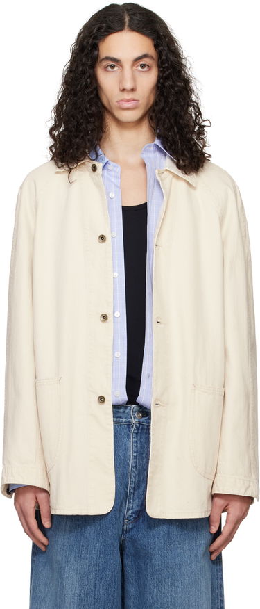 Bunda Maison Margiela Maison Margiela Sports Denim Jacket Béžová | S50AM0635 M30023, 0