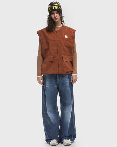 Vesta American Vintage American Vintage RYGBAY Vest Hnedá | RYG16BE25-CANNELLE, 1