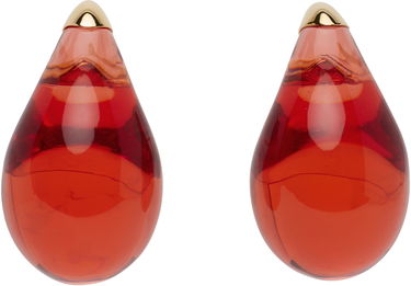 Náušnice Bottega Veneta Small Drop Earrings Červená | 786247 VBOH3, 0