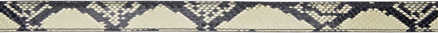 Opasok Khaite Khaite Benny Snakeskin Belt Béžová | 10012-803, 1