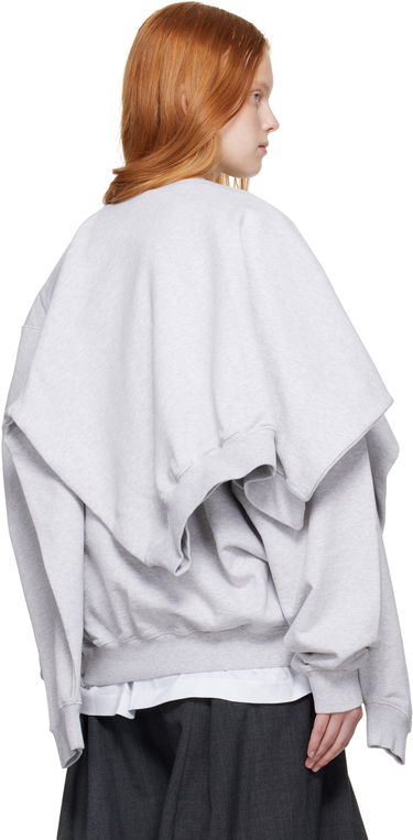 Mikina VETEMENTS VETEMENTS Double Layered Sweatshirt Šedá | UH76CW400G, 2