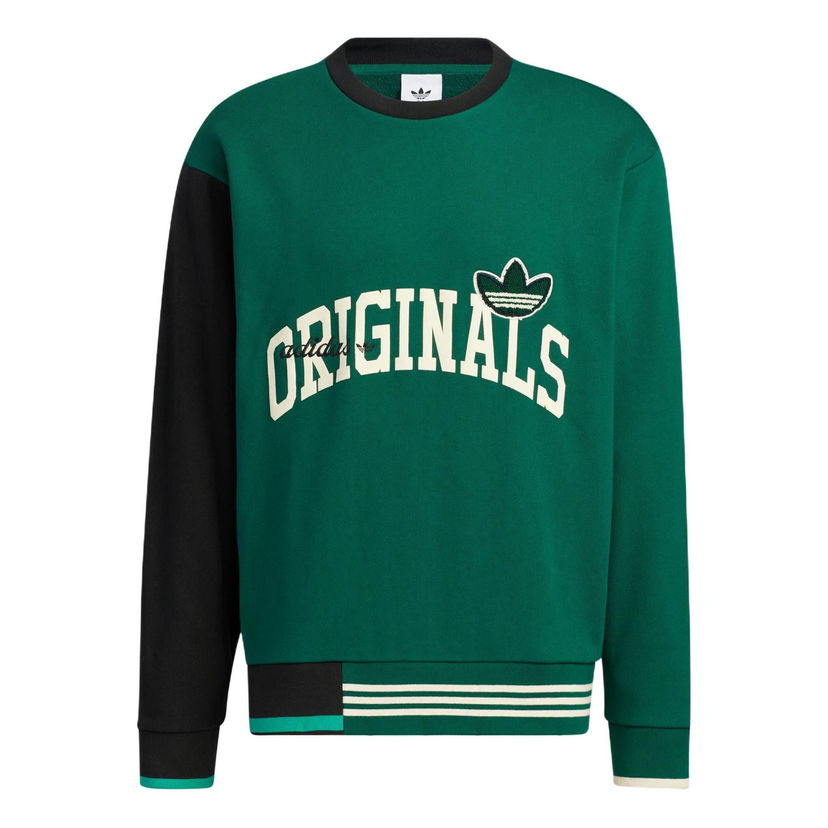 Sveter adidas Originals Sportswear Originals Logo Sweatshirt Zelené | HZ8923