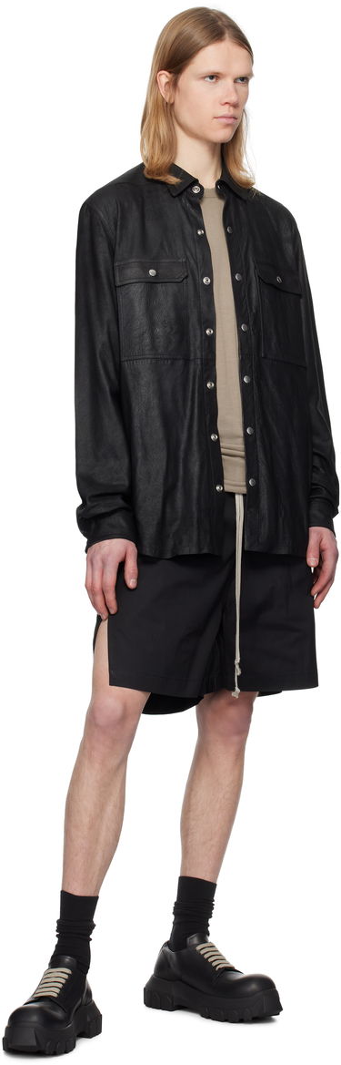 Tenisky a topánky Rick Owens Rick Owens Hollywood Bozo Tractor Derbys Čierna | RU01E5884 LGE, 4
