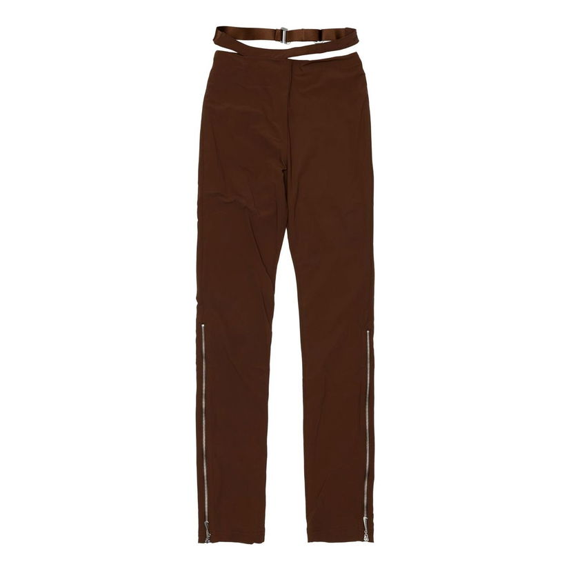 Nohavice Nike Slim-fit Pants With Belt and Zippers Hnedá | DR5388-259