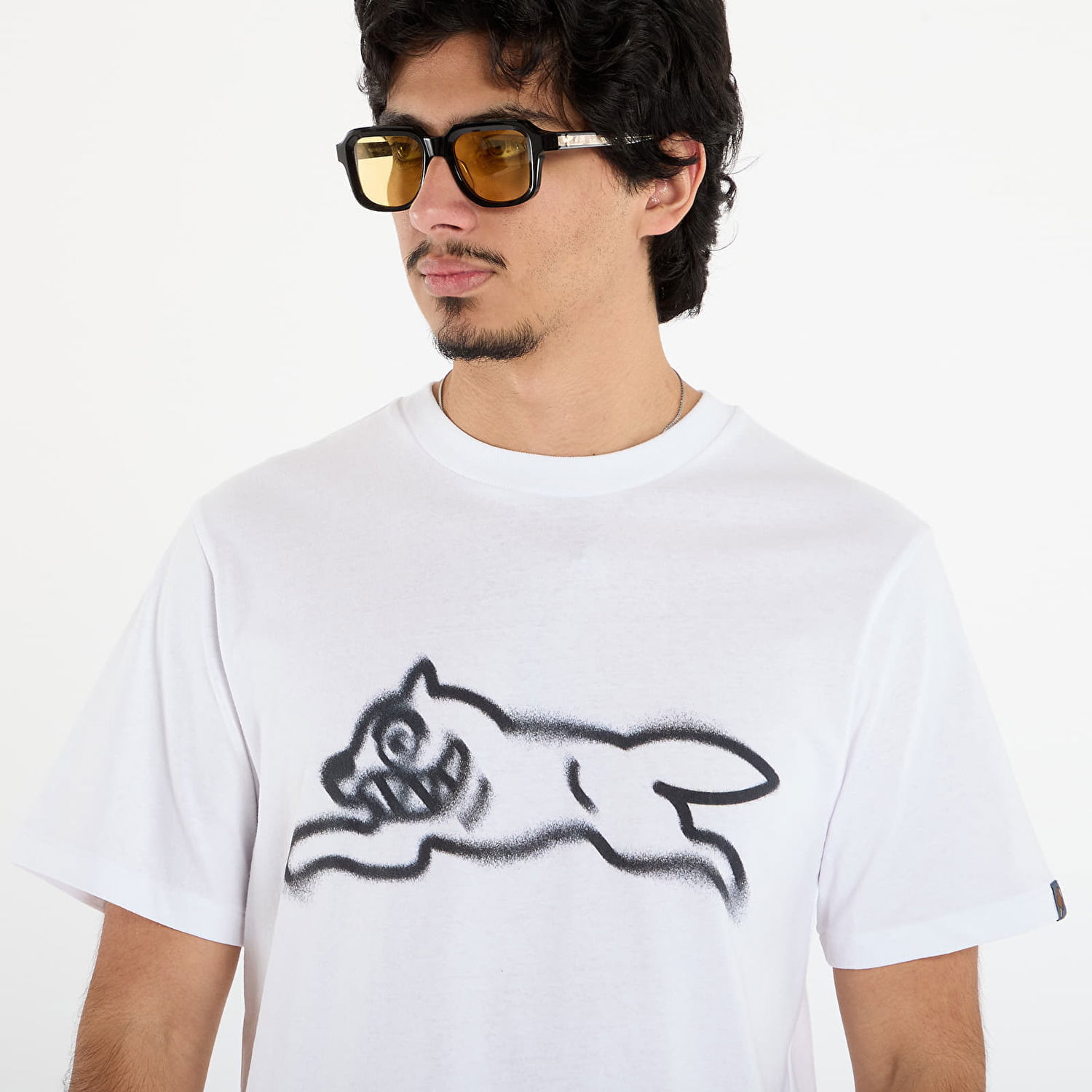 Tričko BILLIONAIRE BOYS CLUB Icecream Spray Paint Running Dog T-Shirt Biela | IC25440 White, 1