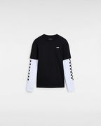 Vans Kids Long Check Twofer T-shirt