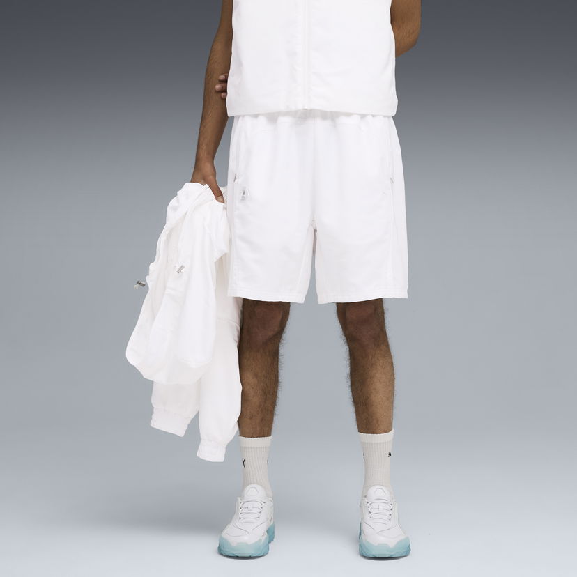 Šortky Puma PUMA x SKEPTA CLRT Men's Shorts Biela | 634179_02