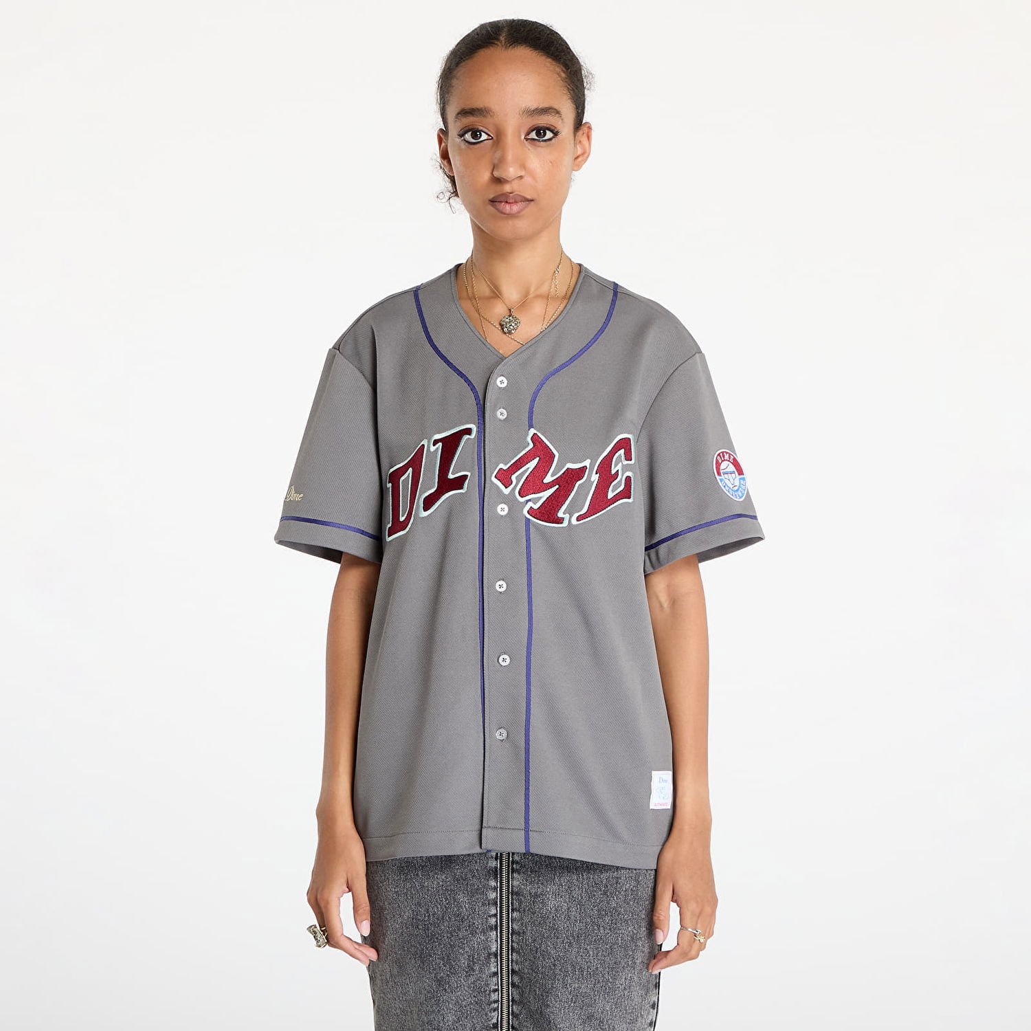 Dres Dime Gray League Jersey Šedá | DIMEFA2410GRY, 1