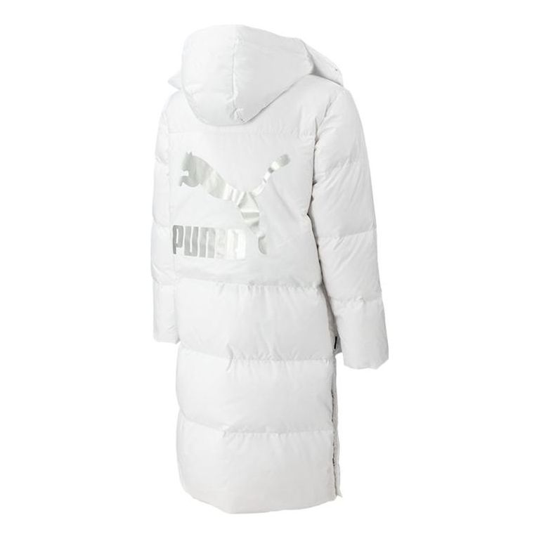 Parka Puma Teamliga Long Down Coat Biela | 539572-02, 0