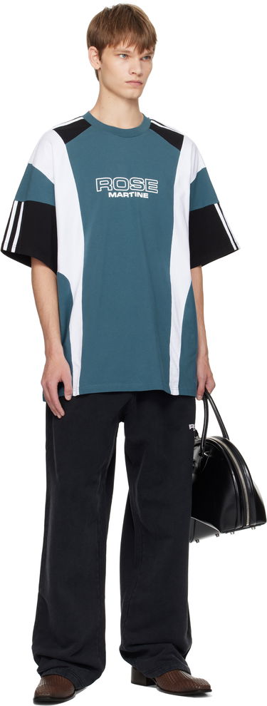 Tričko Martine Rose Martine Rose Oversized Panelled T-Shirt Tyrkysová | 630JE01529D, 3