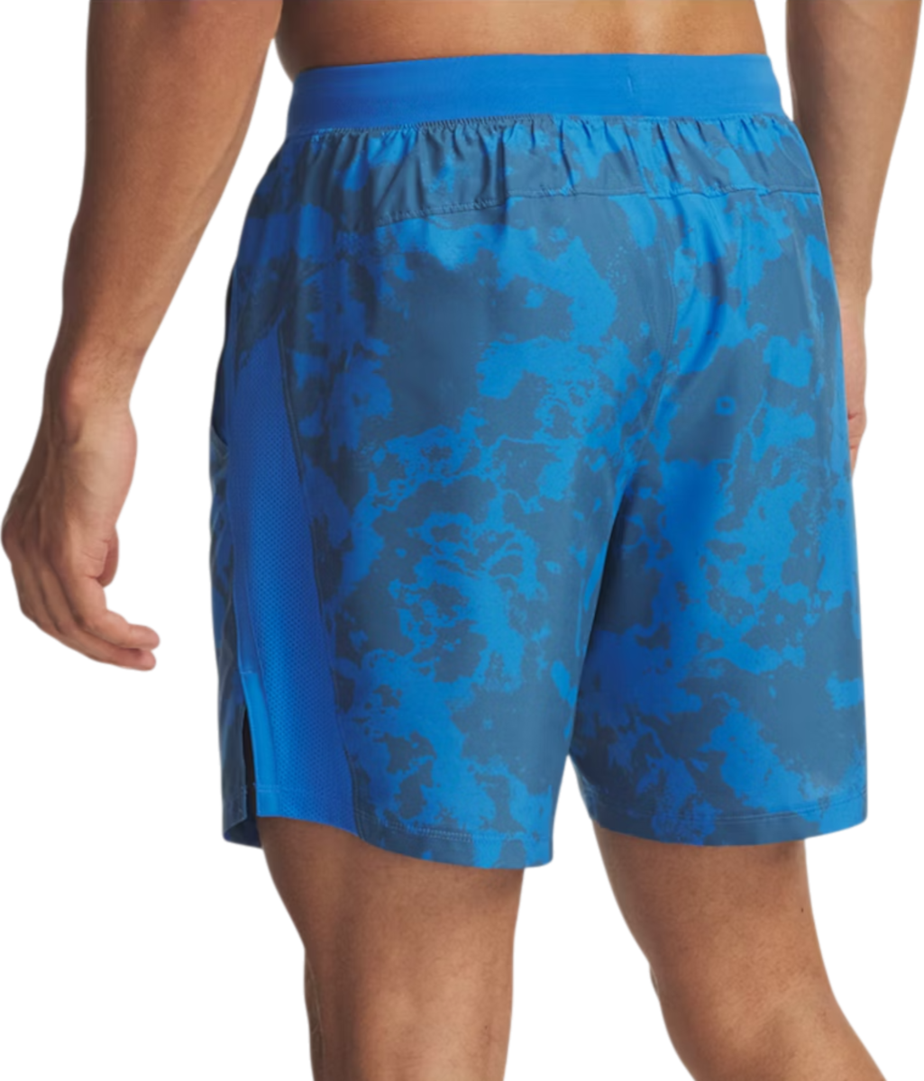 Šortky Under Armour Under Armour UA Launch 7" Print Shorts Modrá | 1382621-402, 1